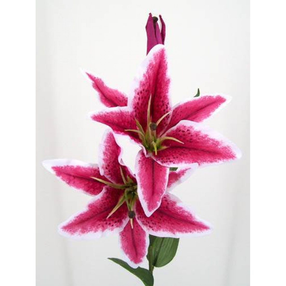 Silk Stargazer Lily Hot Pink 85cm Artificial Flowers 6381